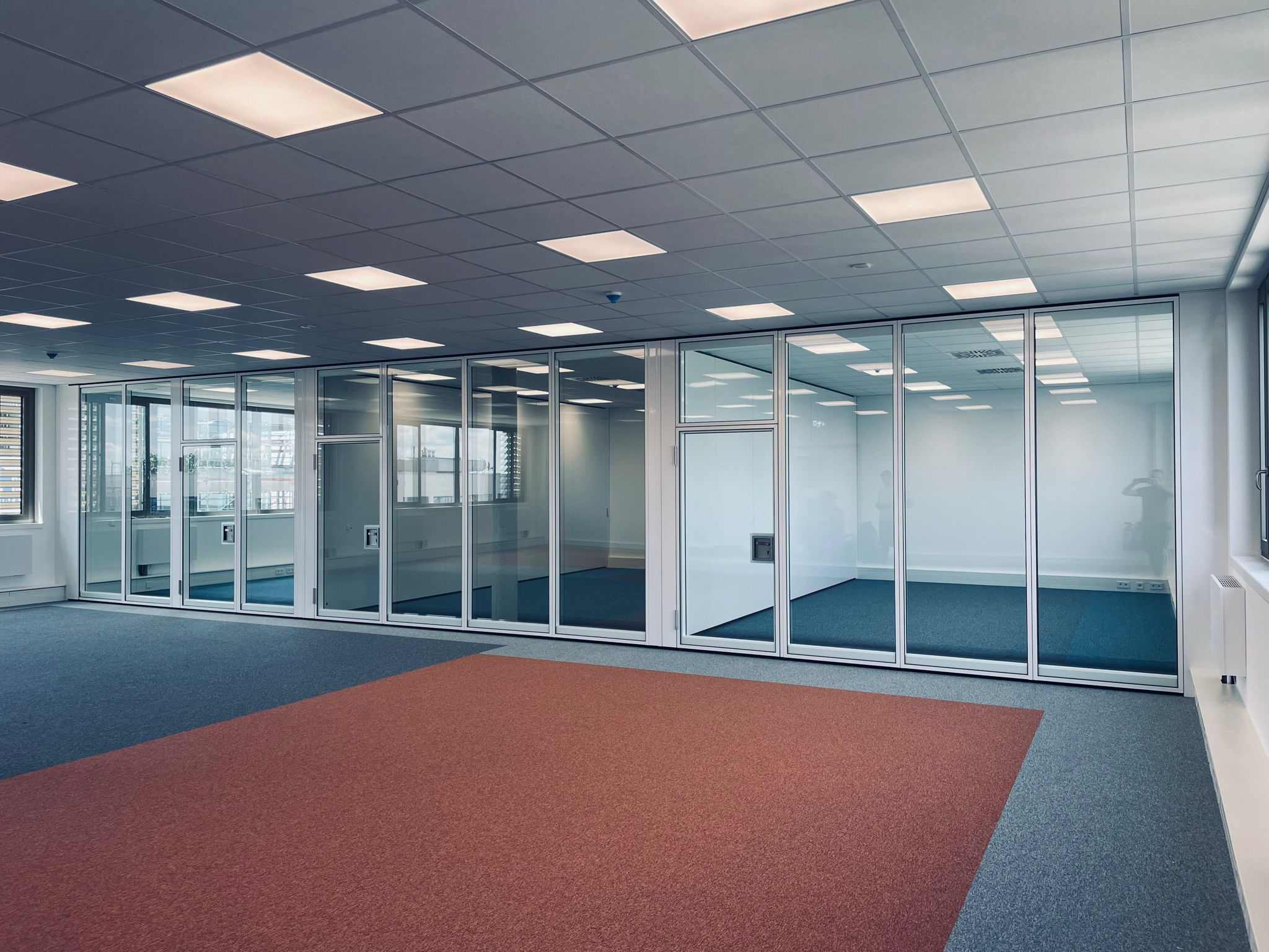 Deckenschiene montieren