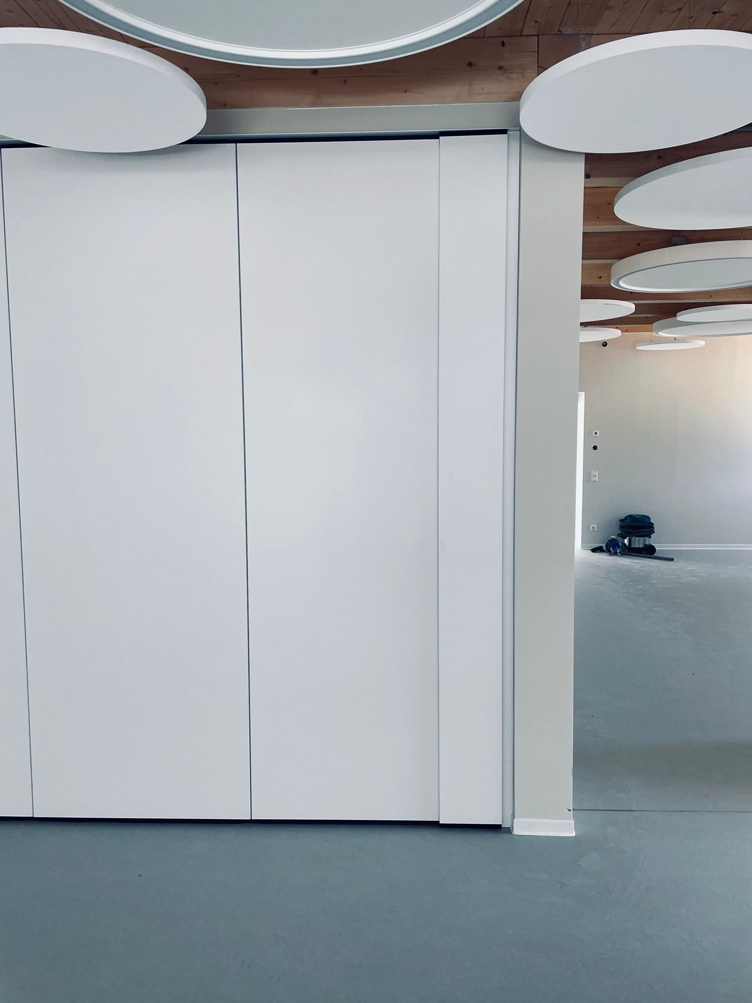 Laufwagen einstellen